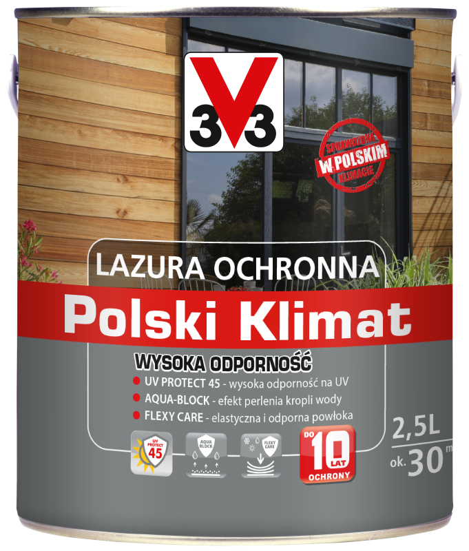 Lazura ochronna Polski Klimat Wysoka Odporność